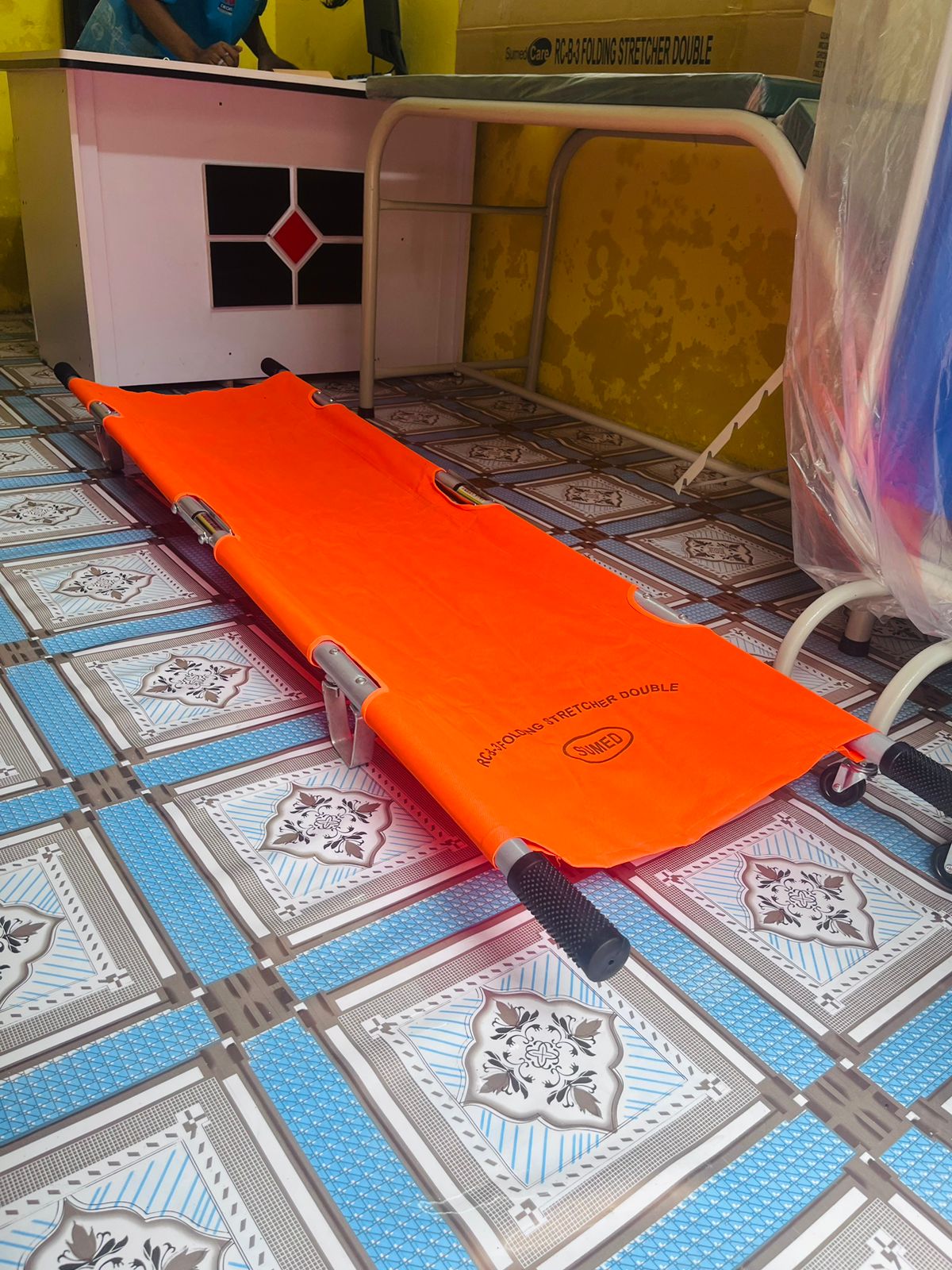 Folding stretcher MS body