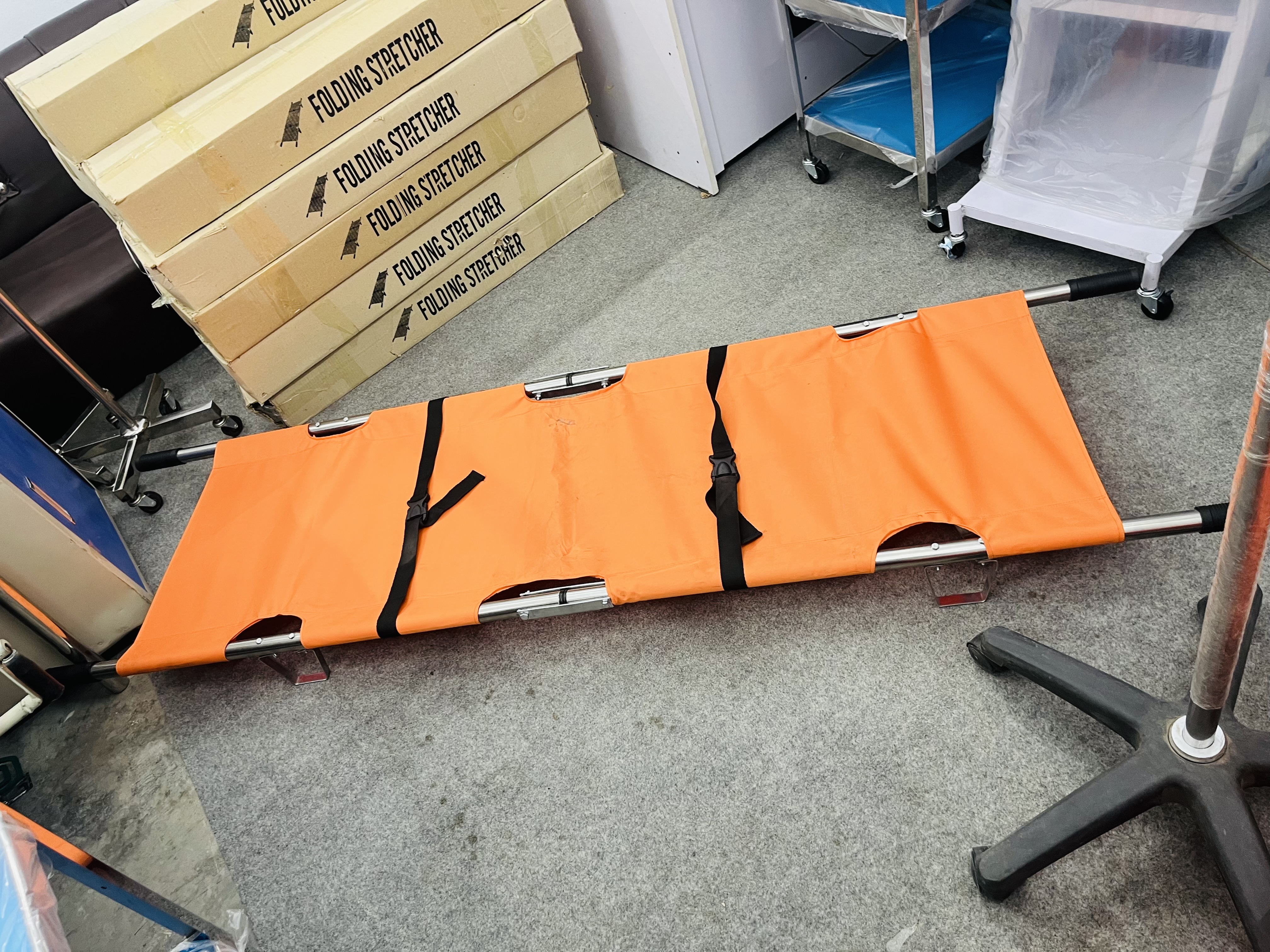 Folding stretcher SS Body