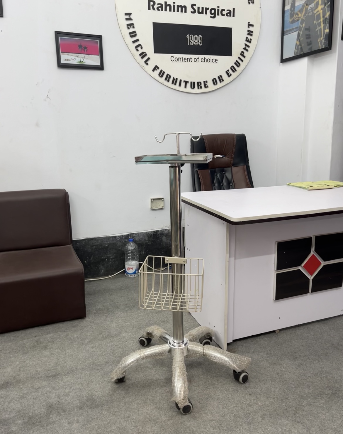 Monitor stand Trolley