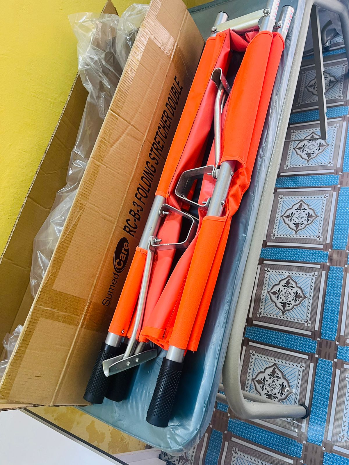 Folding stretcher MS body